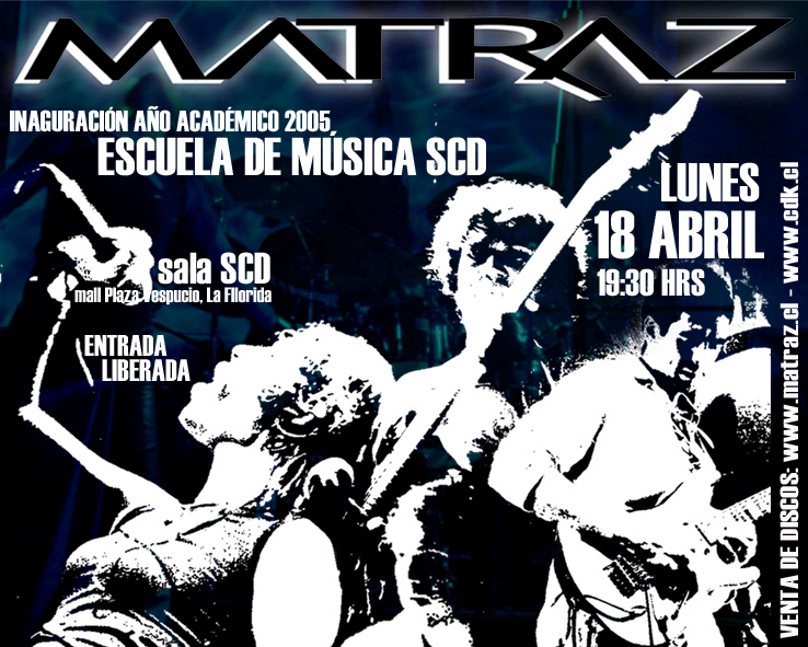 Inauguracin Ao Acadmico 2005, Escuela de Msica SCD